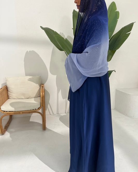 BLUE OMBRÉ ABAYA